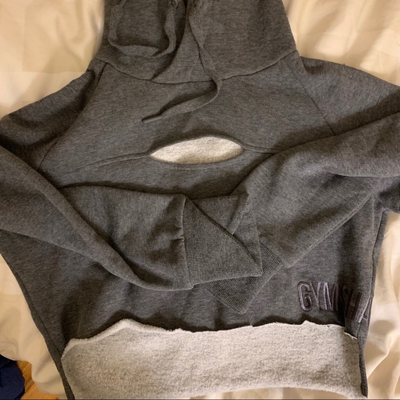 2 Gymshark cropped hoodies, both Never worn, 1 NWT - Picture 4 of 4